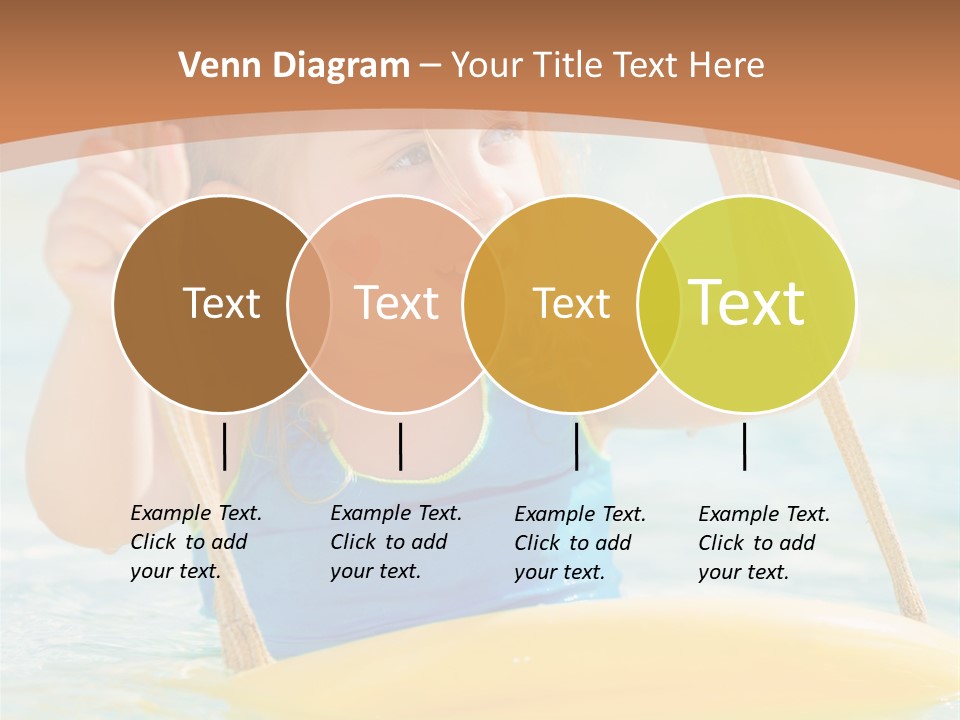 Young Child Portrait PowerPoint Template