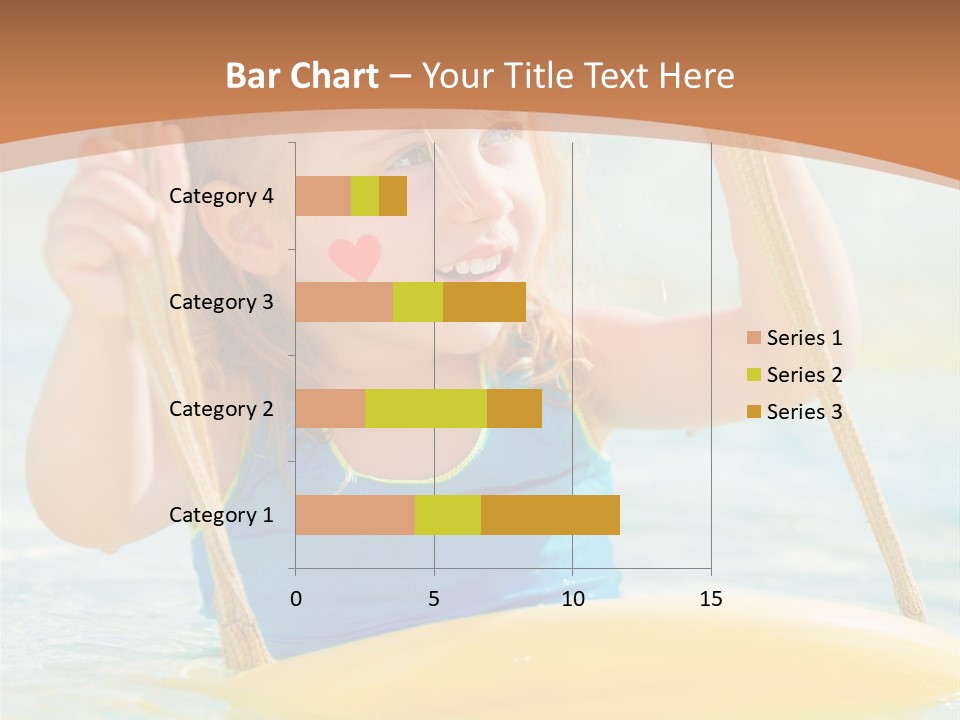 Young Child Portrait PowerPoint Template