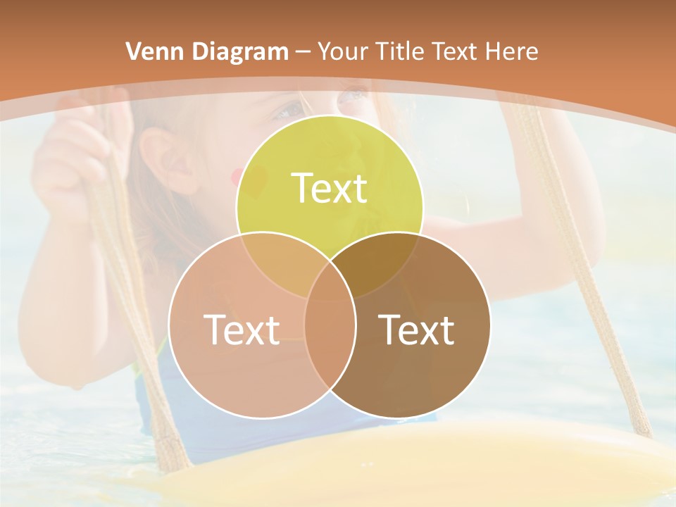 Young Child Portrait PowerPoint Template