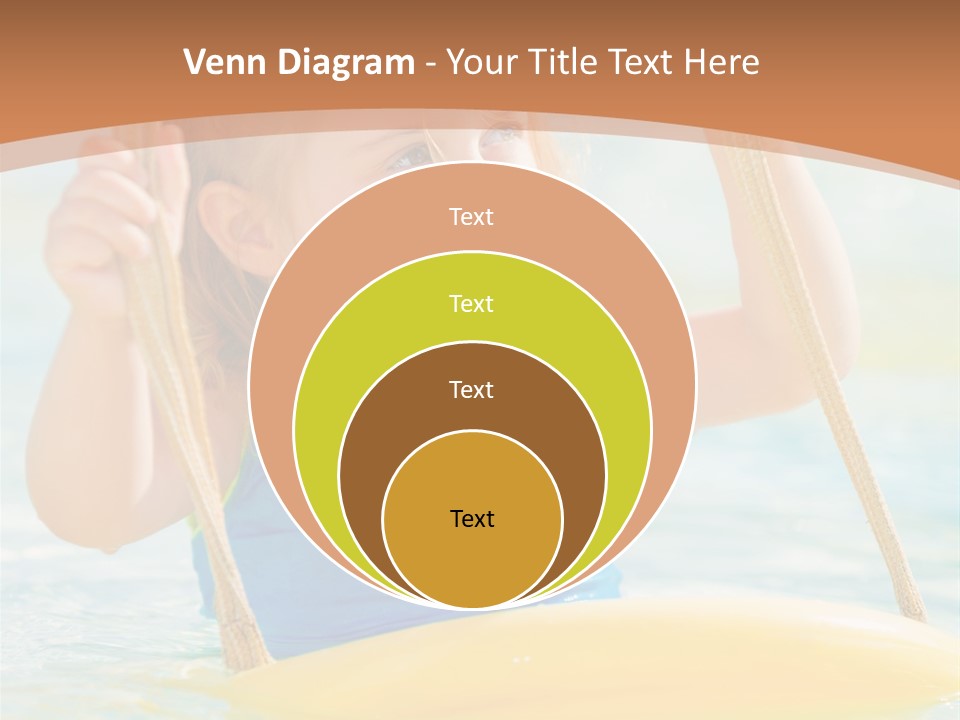 Young Child Portrait PowerPoint Template