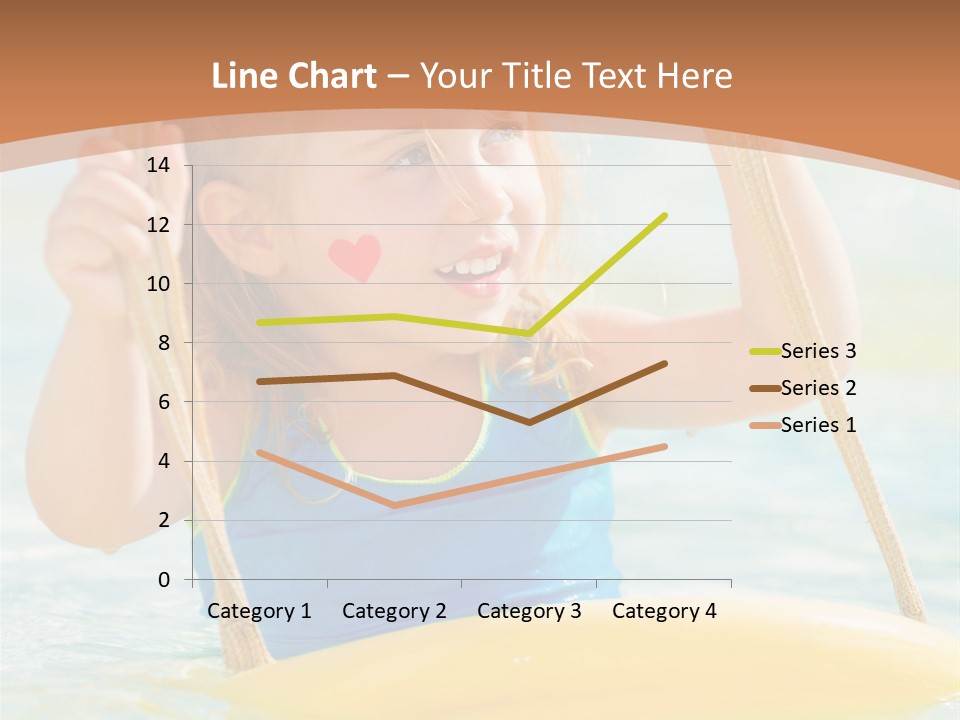 Young Child Portrait PowerPoint Template