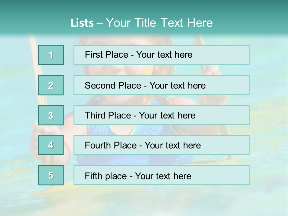 Cheerful Pleasure Play PowerPoint Template