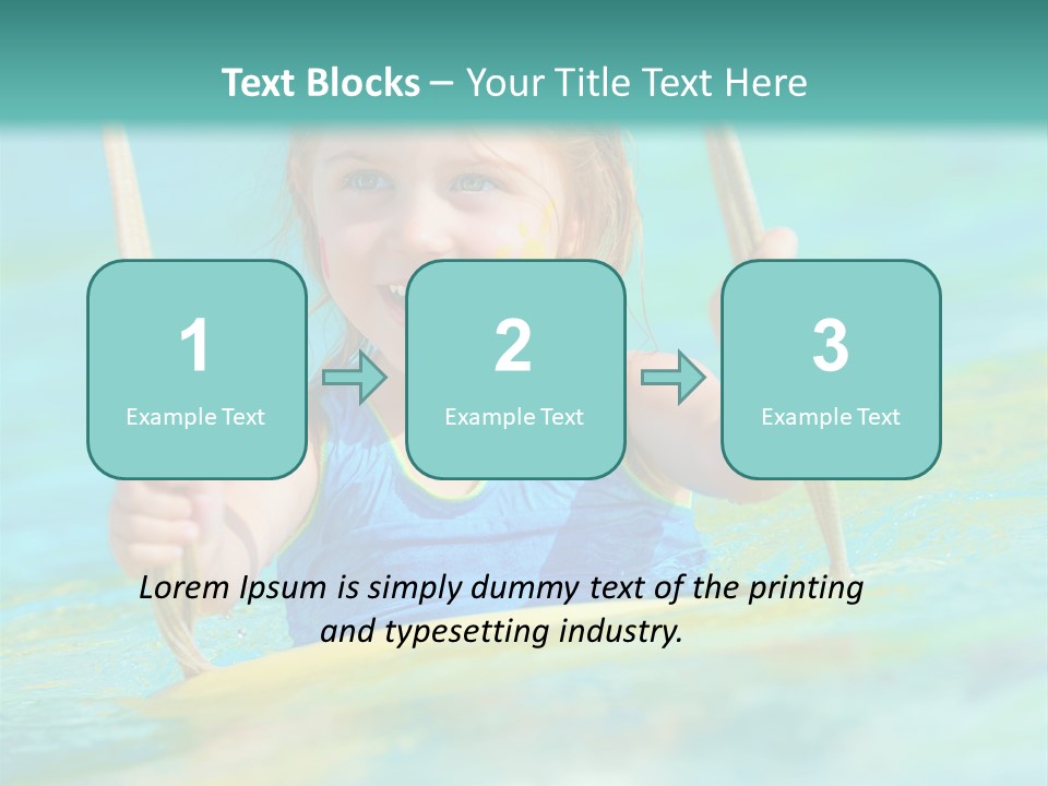 Cheerful Pleasure Play PowerPoint Template