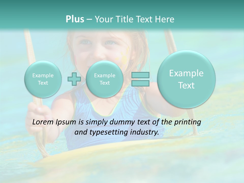 Cheerful Pleasure Play PowerPoint Template