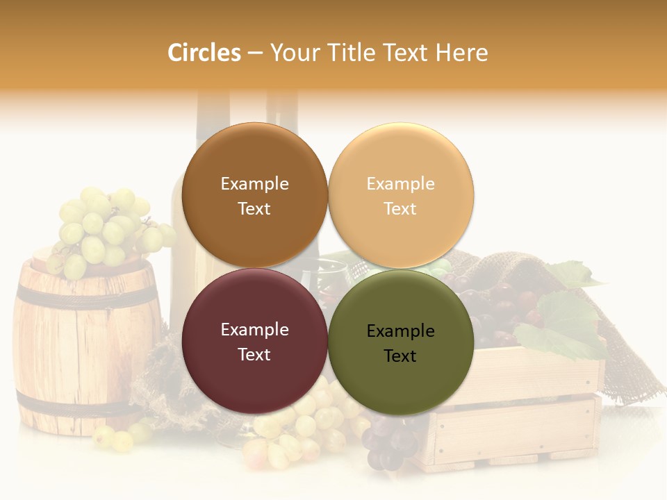 Bottle Product Horticulture PowerPoint Template