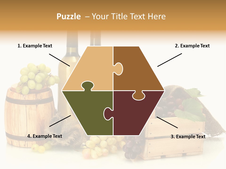 Bottle Product Horticulture PowerPoint Template