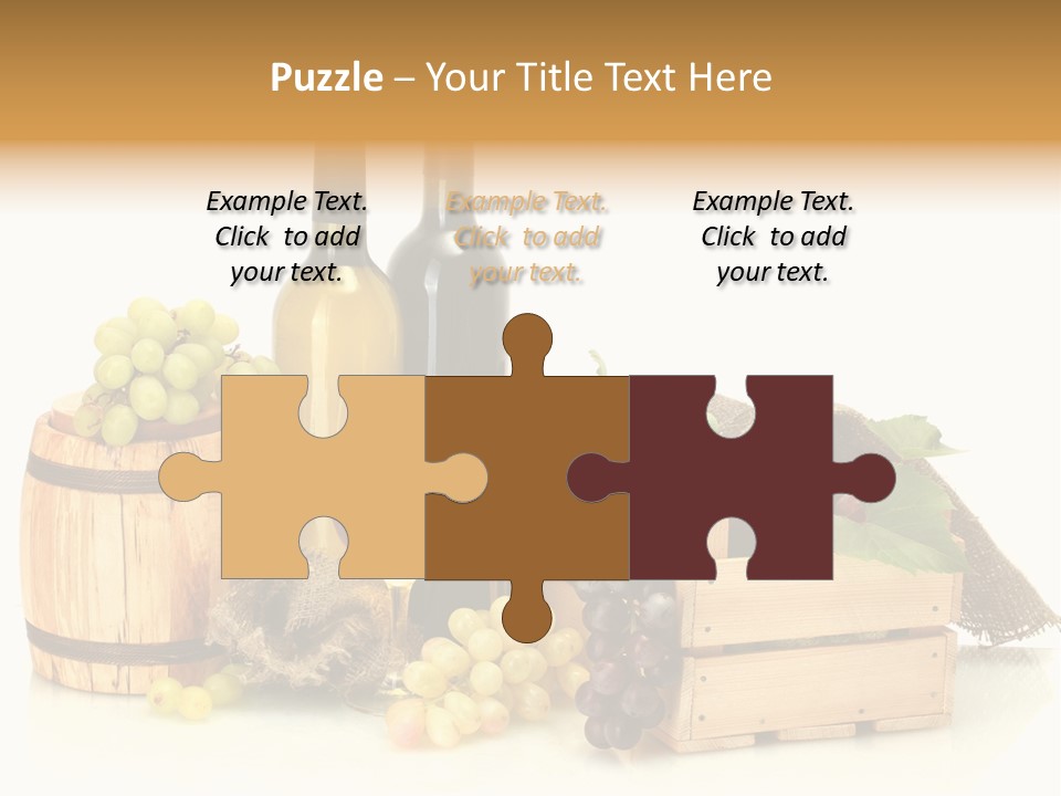 Bottle Product Horticulture PowerPoint Template