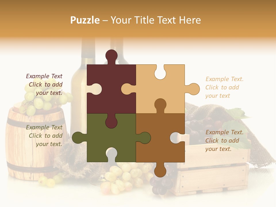 Bottle Product Horticulture PowerPoint Template