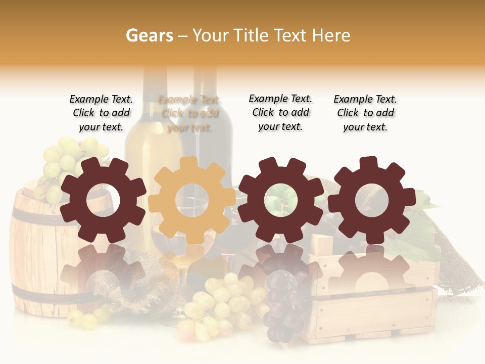 Bottle Product Horticulture PowerPoint Template