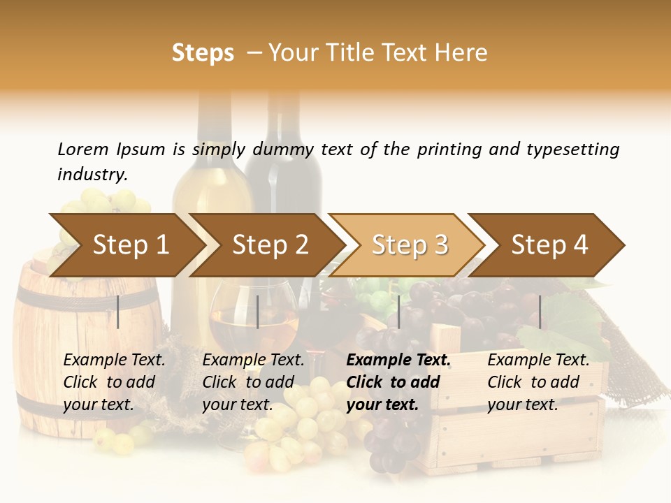Bottle Product Horticulture PowerPoint Template