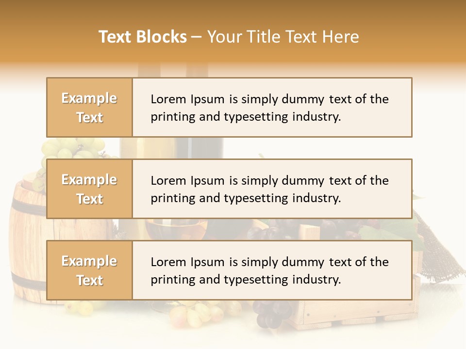 Bottle Product Horticulture PowerPoint Template