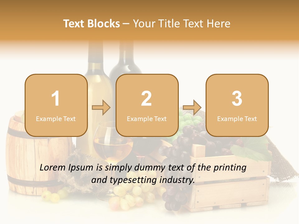 Bottle Product Horticulture PowerPoint Template