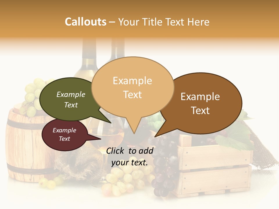 Bottle Product Horticulture PowerPoint Template