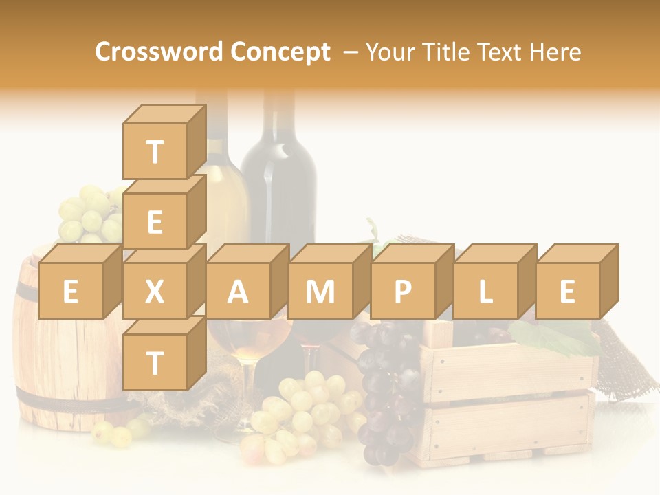 Bottle Product Horticulture PowerPoint Template