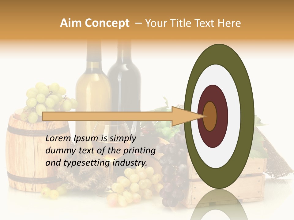 Bottle Product Horticulture PowerPoint Template