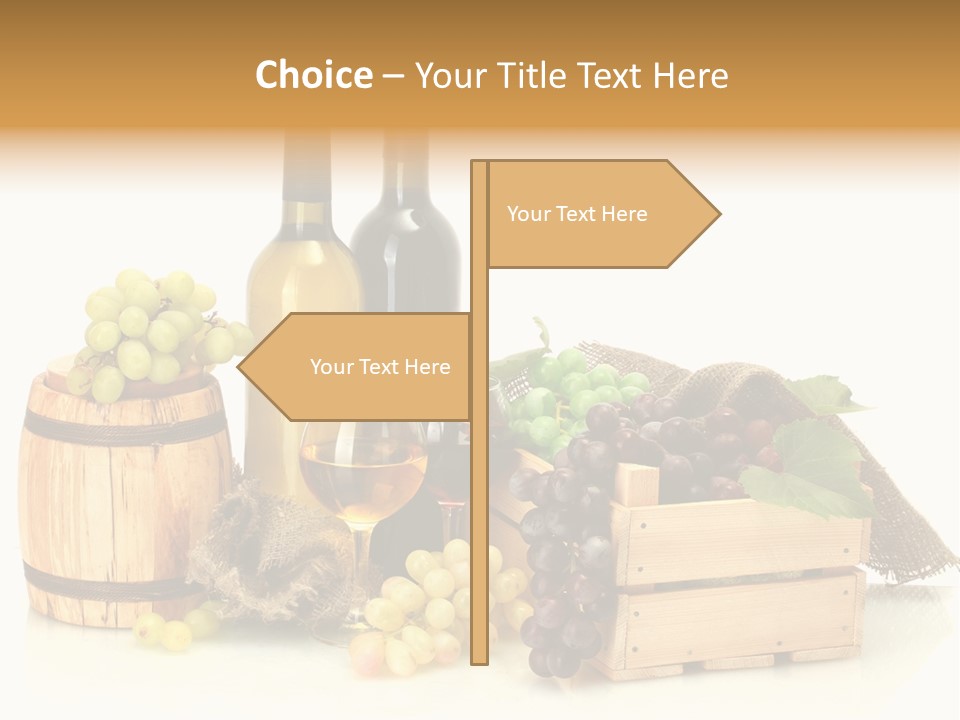 Bottle Product Horticulture PowerPoint Template