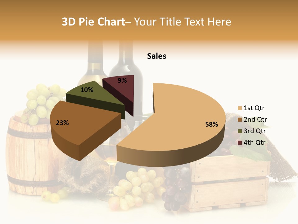 Bottle Product Horticulture PowerPoint Template