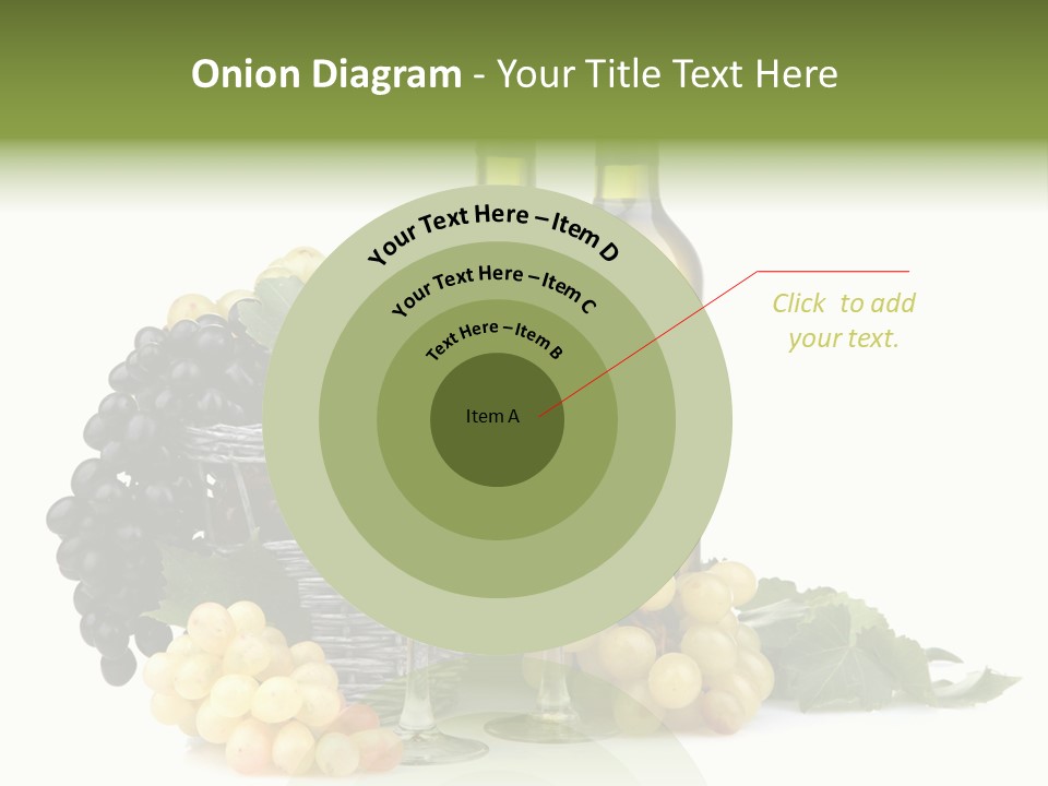 Harvest Close Bottles PowerPoint Template