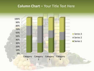 Harvest Close Bottles PowerPoint Template