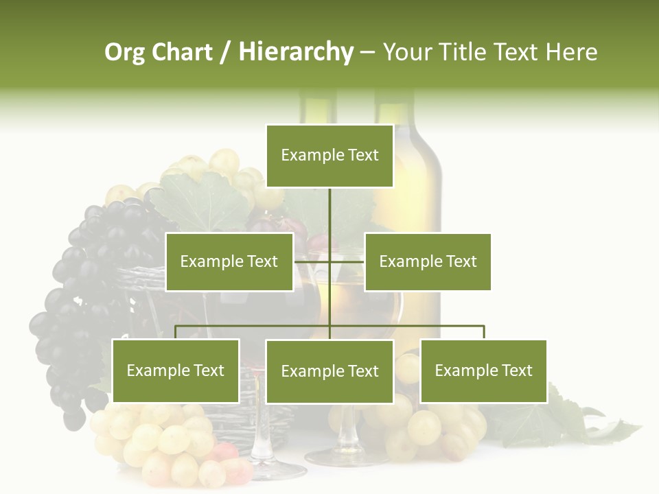 Harvest Close Bottles PowerPoint Template