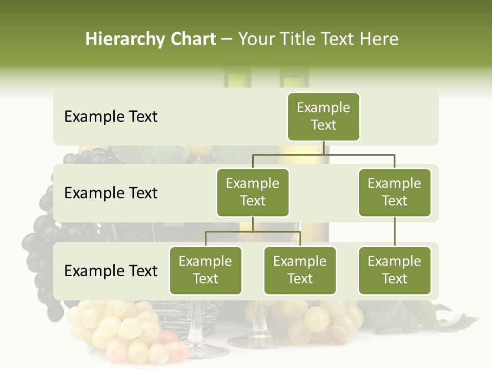 Harvest Close Bottles PowerPoint Template