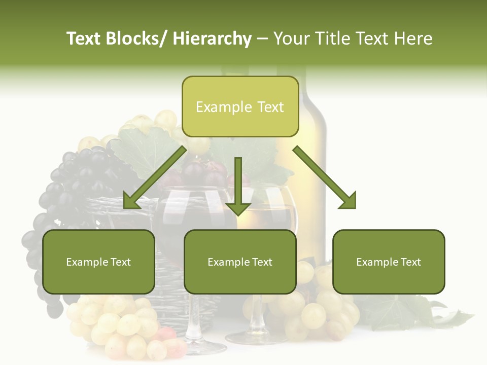 Harvest Close Bottles PowerPoint Template
