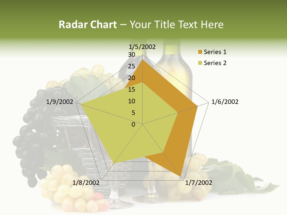 Harvest Close Bottles PowerPoint Template