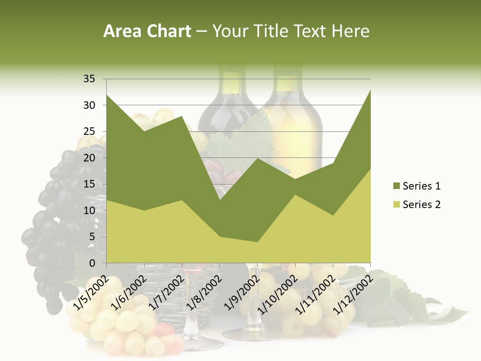 Harvest Close Bottles PowerPoint Template