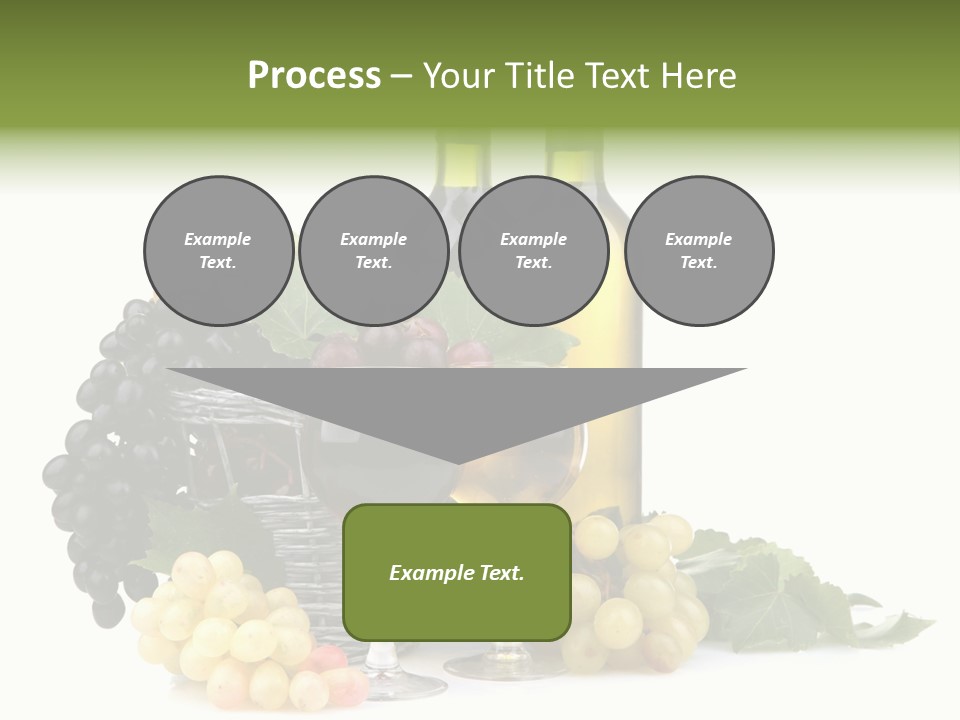 Harvest Close Bottles PowerPoint Template