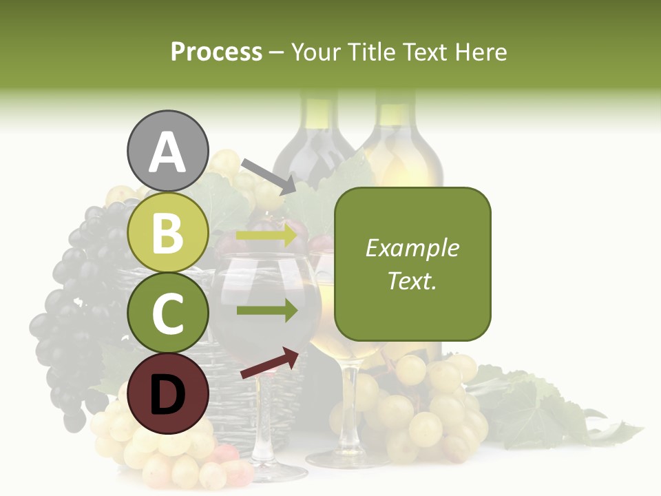Harvest Close Bottles PowerPoint Template