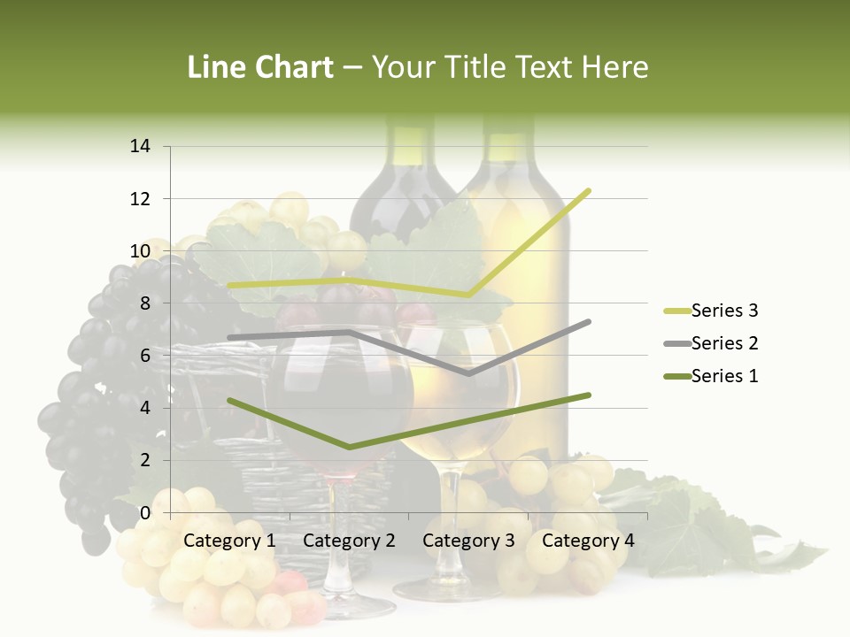 Harvest Close Bottles PowerPoint Template