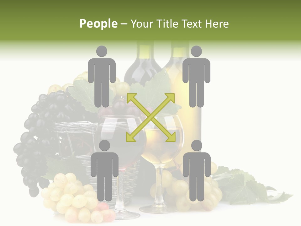 Harvest Close Bottles PowerPoint Template