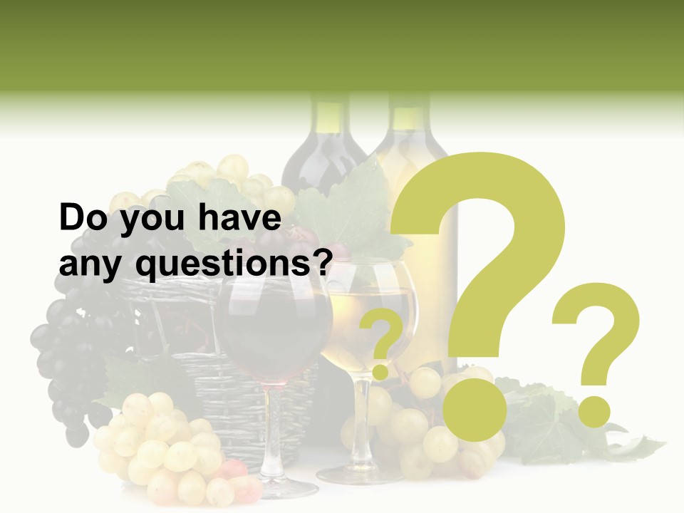 Harvest Close Bottles PowerPoint Template