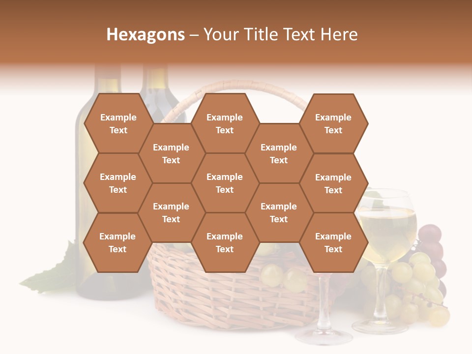 Vine Glasses Group PowerPoint Template