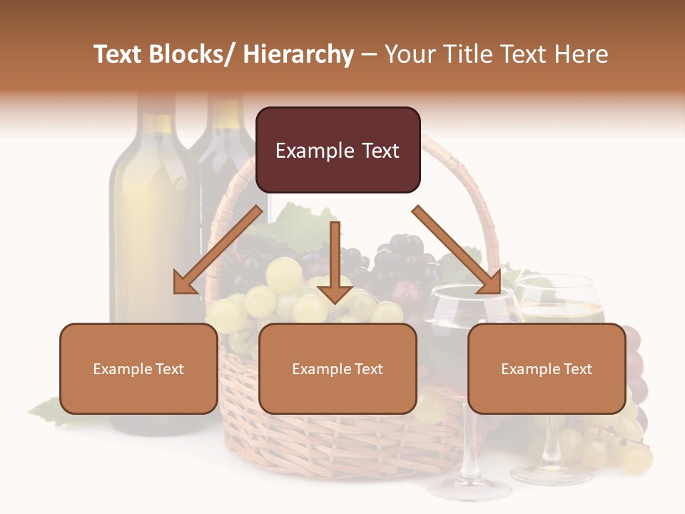 Vine Glasses Group PowerPoint Template