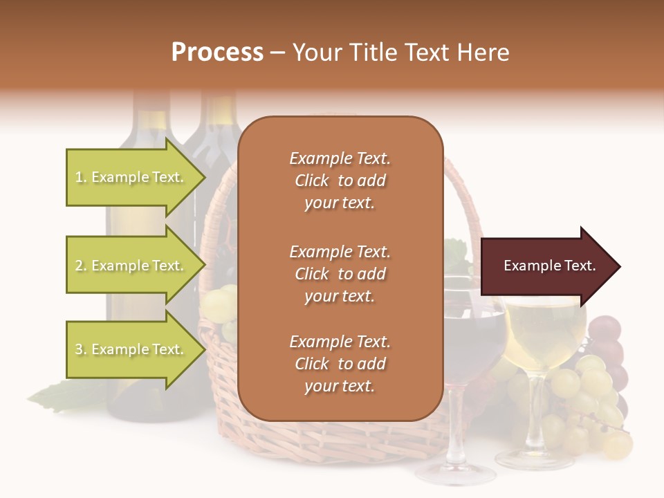 Vine Glasses Group PowerPoint Template