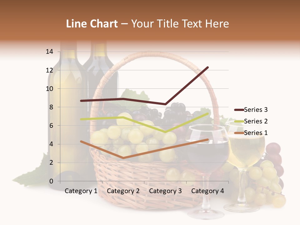 Vine Glasses Group PowerPoint Template