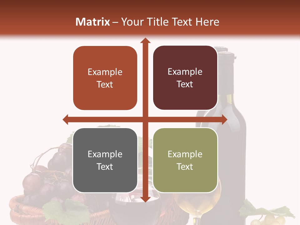Rural Bottles Glass PowerPoint Template