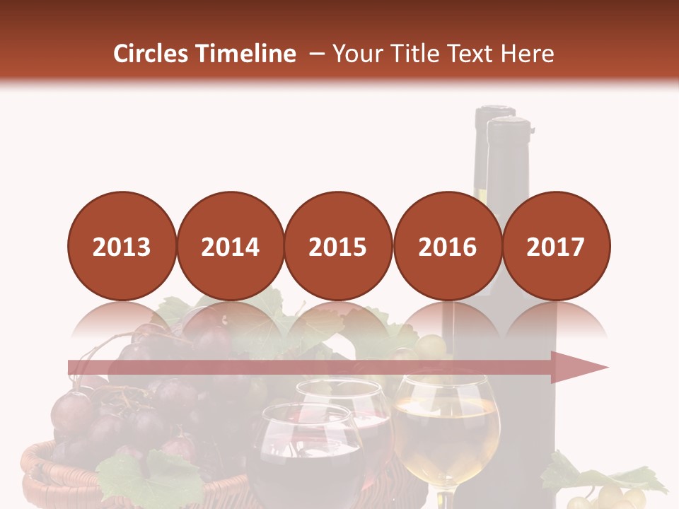 Rural Bottles Glass PowerPoint Template