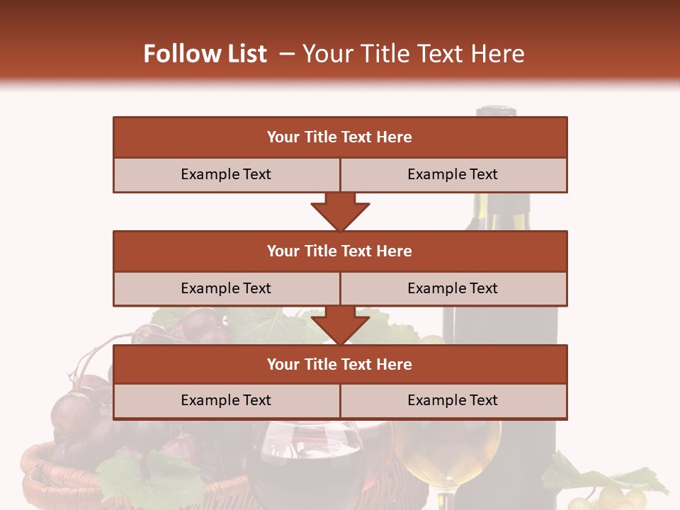 Rural Bottles Glass PowerPoint Template