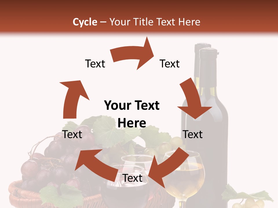 Rural Bottles Glass PowerPoint Template