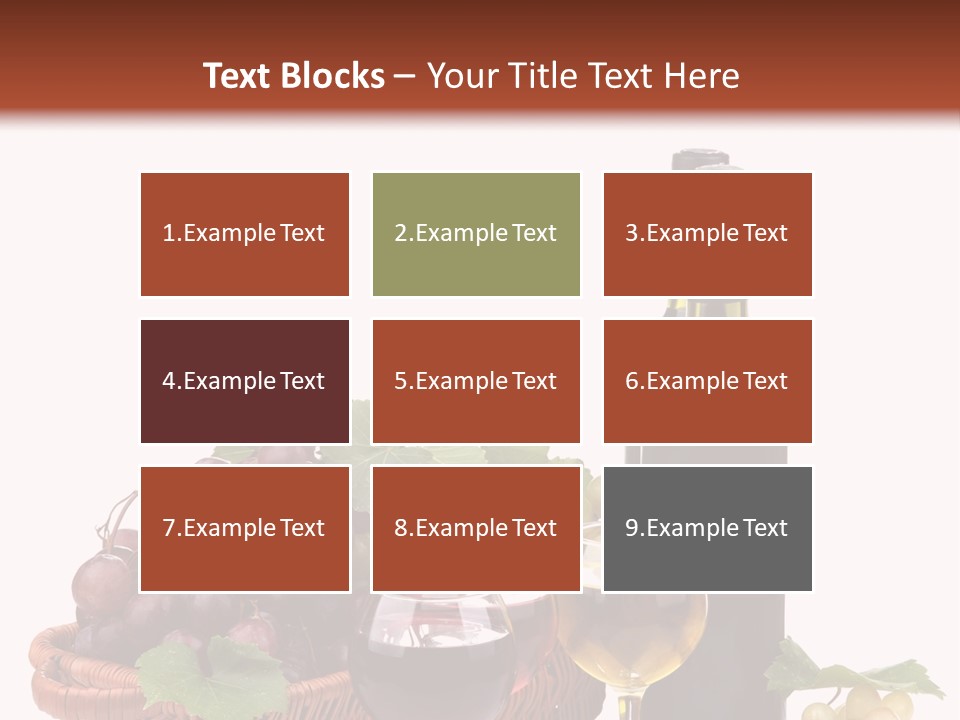 Rural Bottles Glass PowerPoint Template