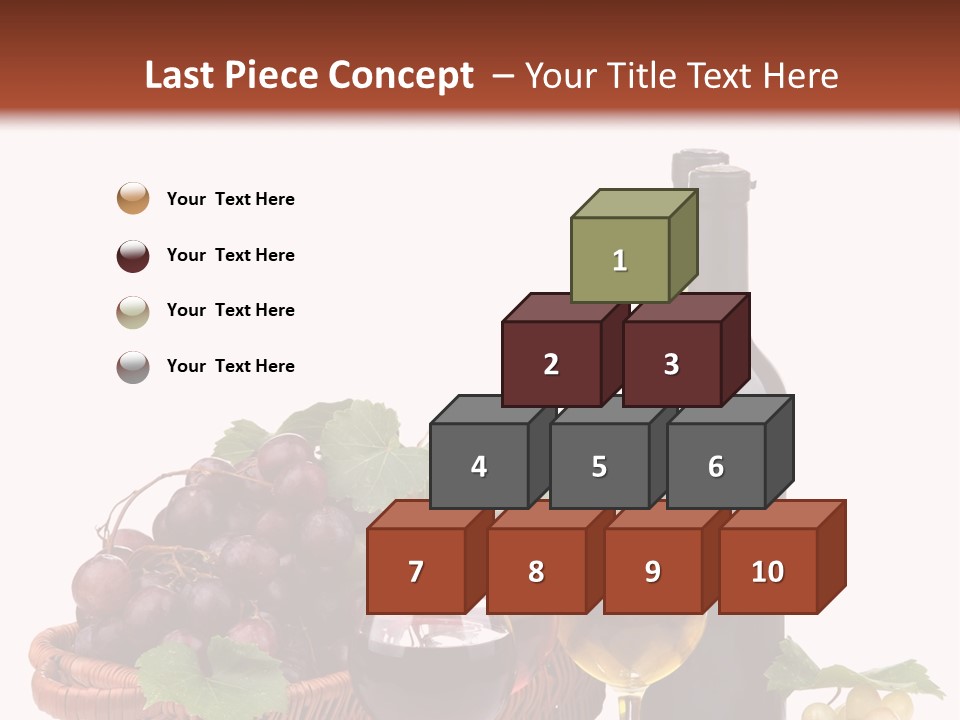 Rural Bottles Glass PowerPoint Template
