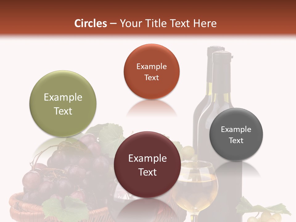 Rural Bottles Glass PowerPoint Template