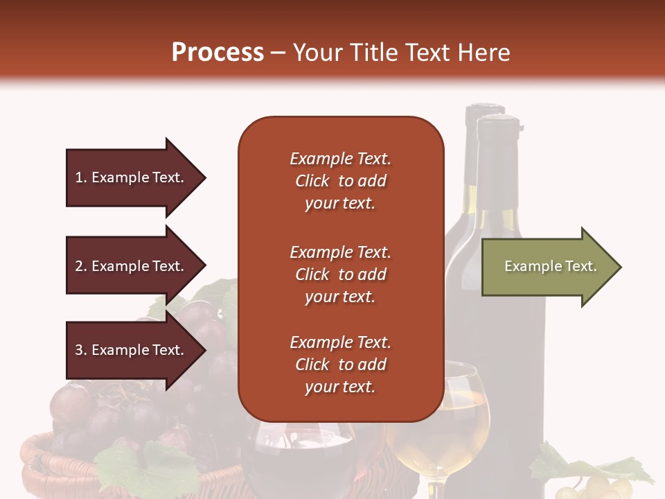 Rural Bottles Glass PowerPoint Template