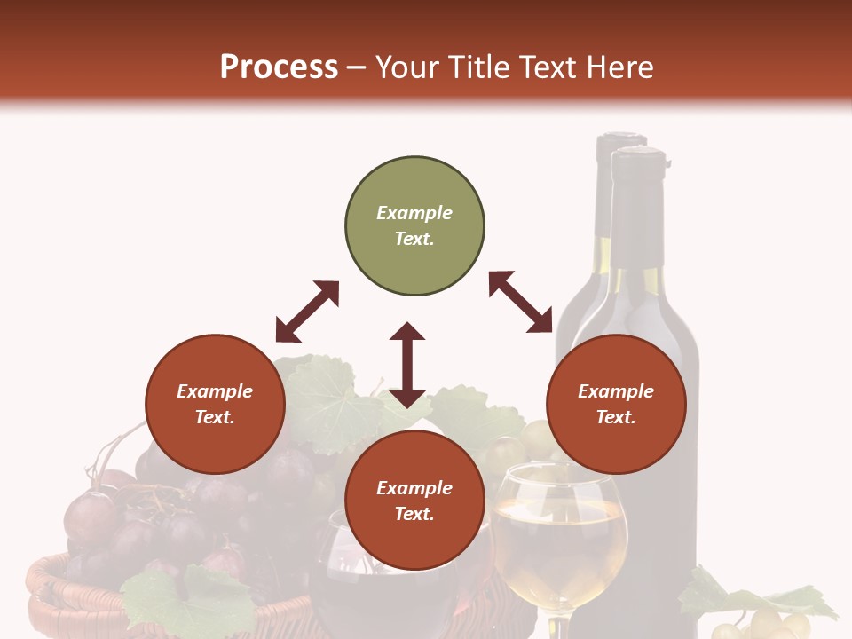 Rural Bottles Glass PowerPoint Template