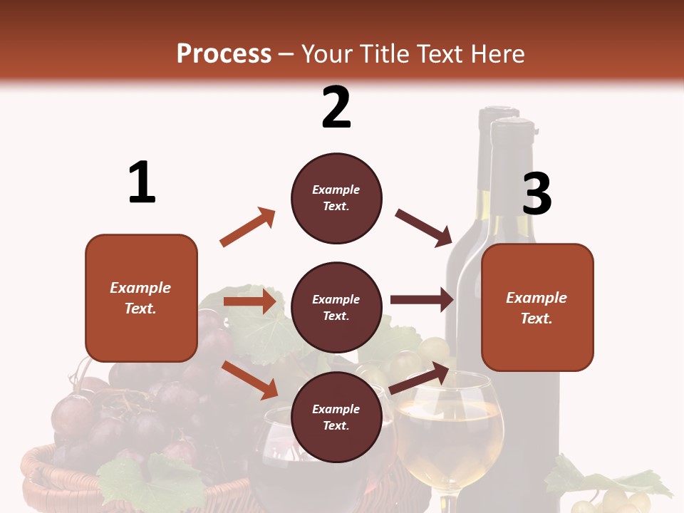 Rural Bottles Glass PowerPoint Template