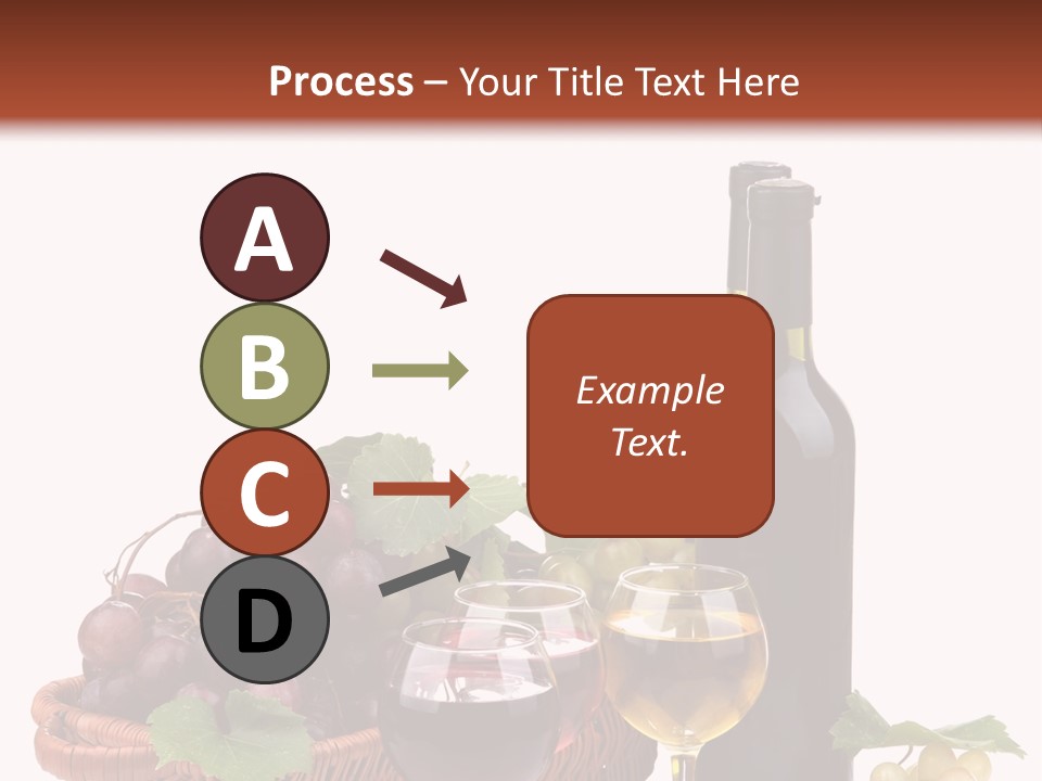 Rural Bottles Glass PowerPoint Template