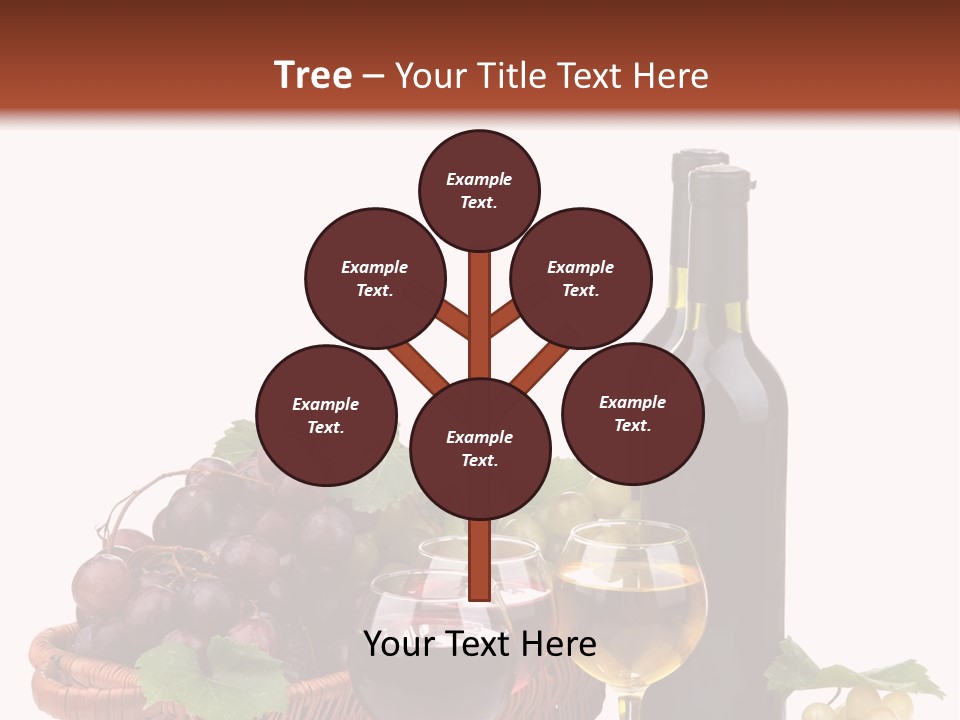 Rural Bottles Glass PowerPoint Template