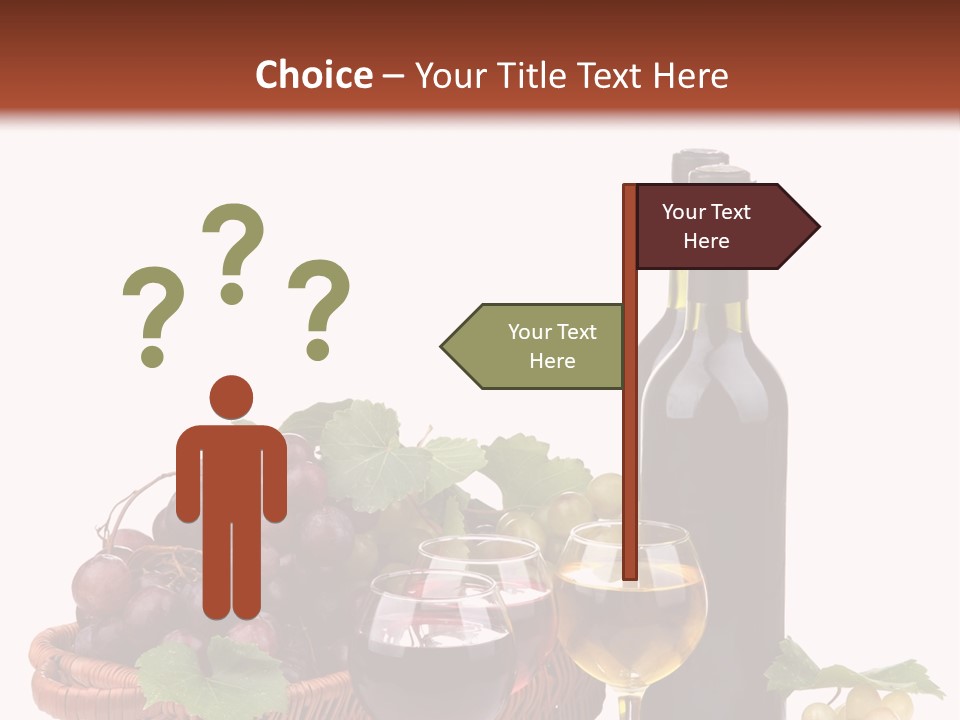 Rural Bottles Glass PowerPoint Template